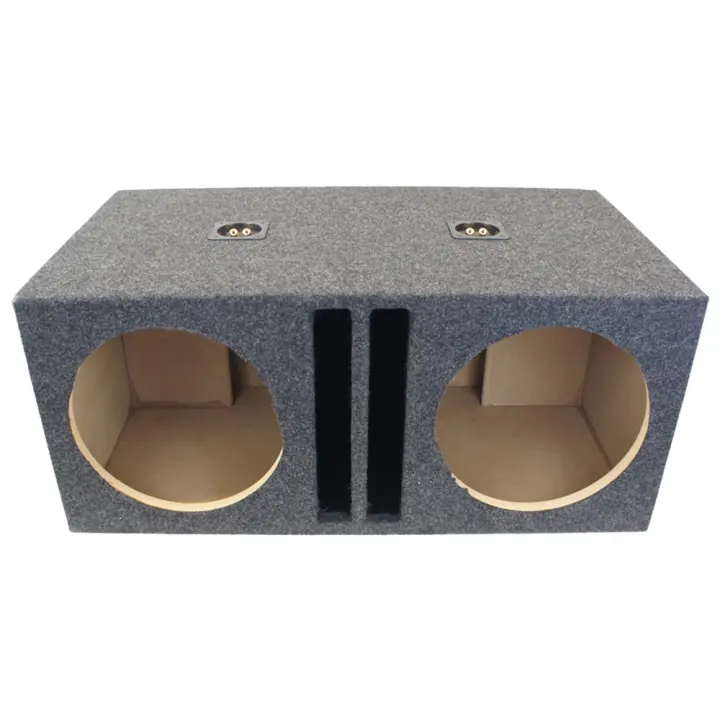 Universal Car Stereo Slotted S Port Dual 12" Harmony R124 Sub Box & CXA800.1 HASUBPACKAGE918