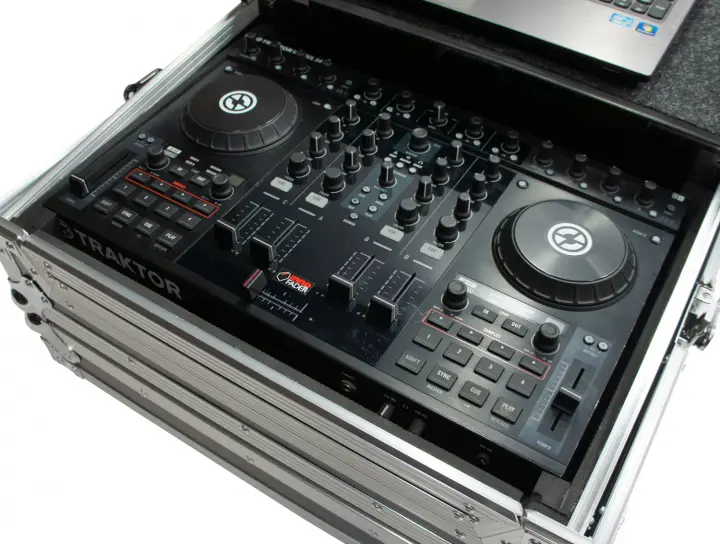 Harmony HCTKS4LT Flight Glide Laptop Stand DJ Custom Case for Traktor