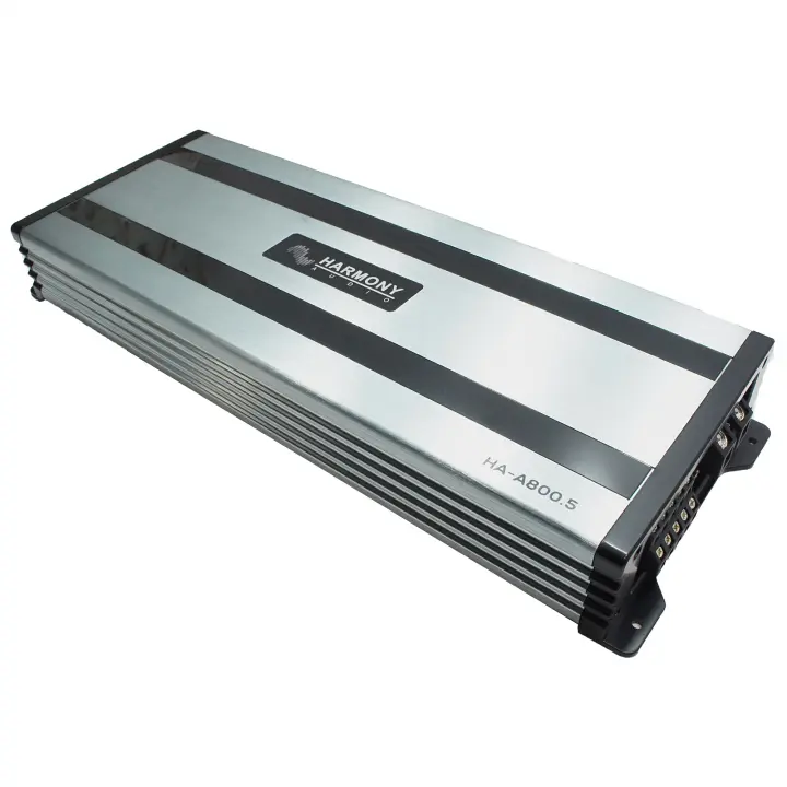 Harmony Audio HAA800.5 Car Stereo Alloy Series Class D Amp 5 Channel