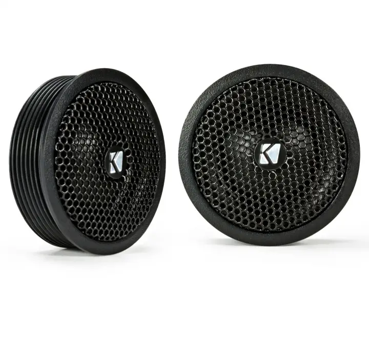 Kicker 46KST2504 Car Audio KS Series 1" Silk Dome Tweeters Surface