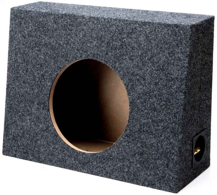 Single 10" Subwoofer Regular Standard Cab Truck Sub Box Enclosure 5/8" MDF 110TRUCK