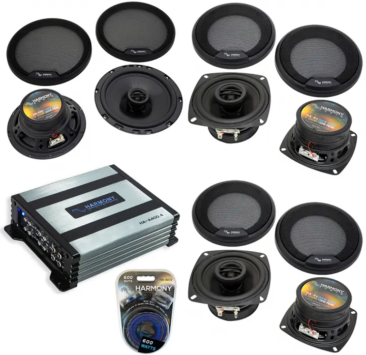 Harmony Speakers Compatible with Toyota Land Cruiser 1993-1996 OEM
