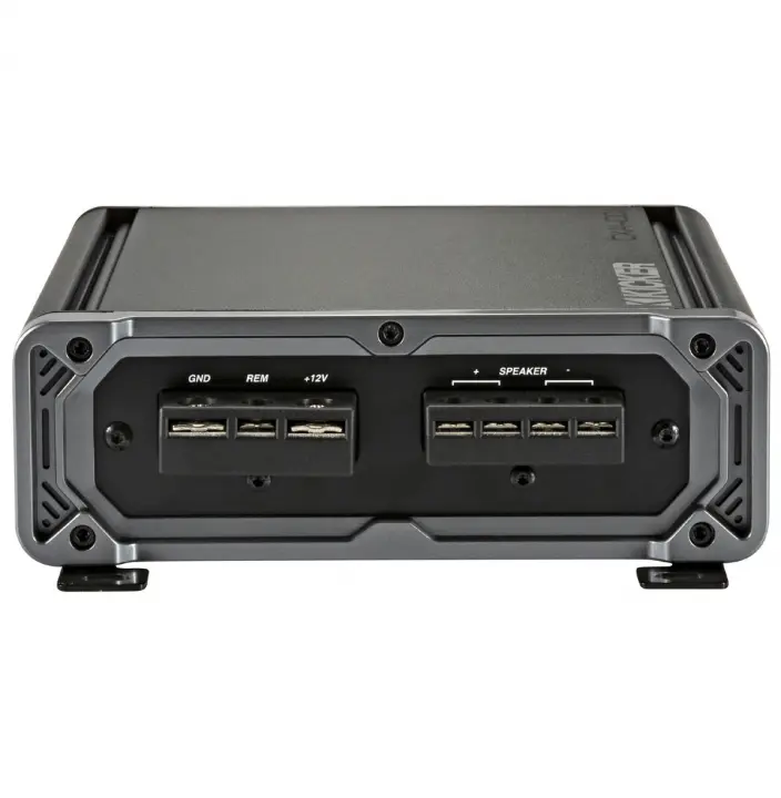 Kicker CXA300.1 Sub Amp with Remote and 8 Gauge Amplifier Kit