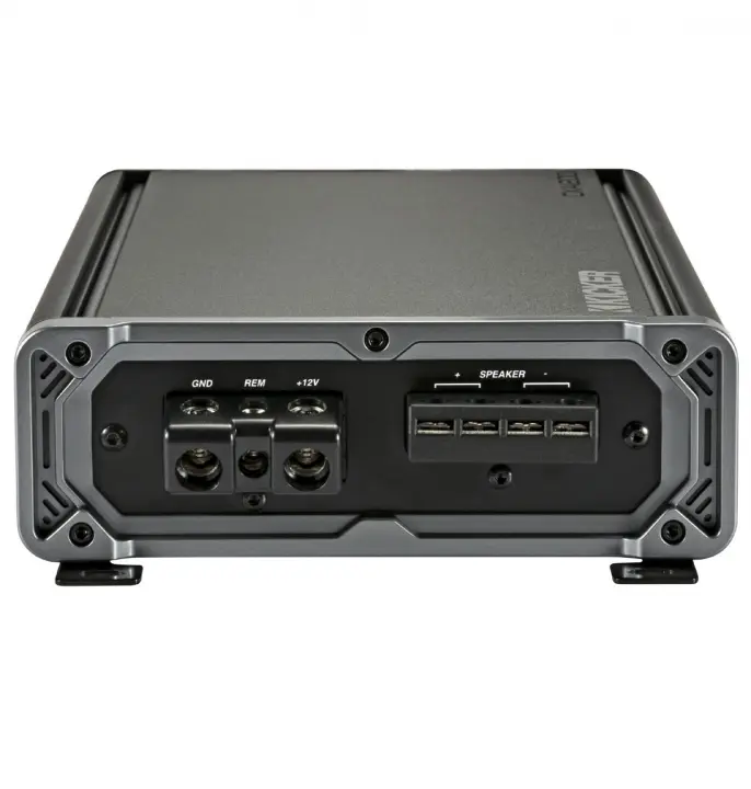 Kicker 46CXA12001 Car Audio Sub Amp CXA1200.1 & 1/0 GA Amplifier