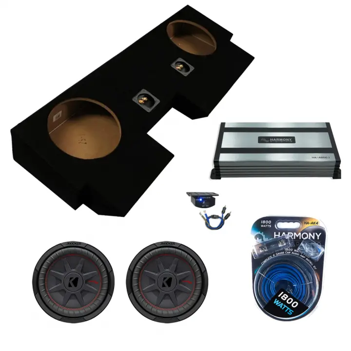 Kicker 48CWRT104 10" 4Ohm Dual 400(Watts RMS) Voice Coil Design