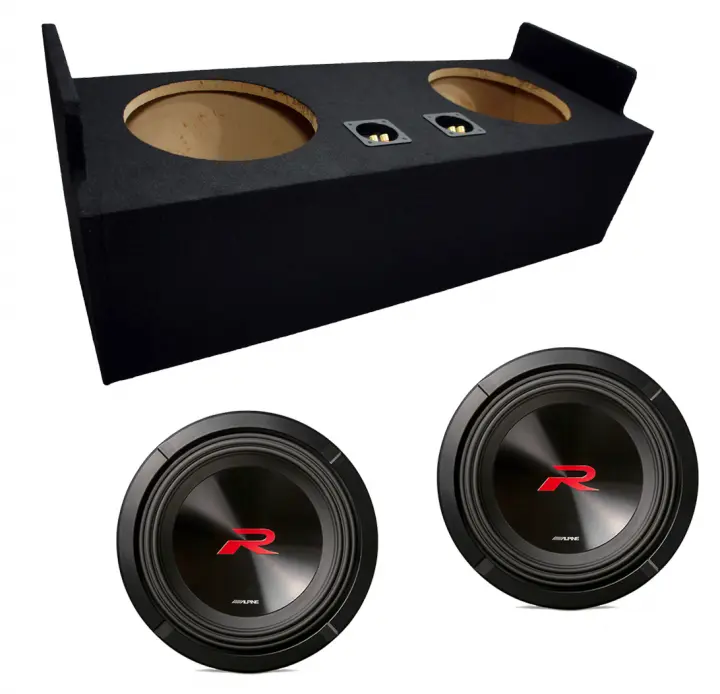 Gmc Sonoma S10 Crew Cab Subwoofer Box 1982-2004 GMC