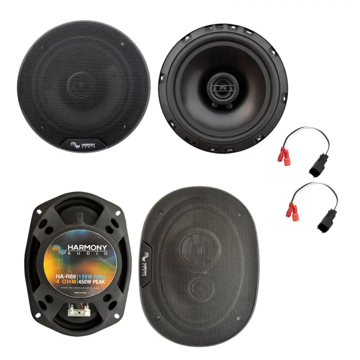 Harmony Dodge Ram 2500/3500 03-05 HA-R5 5.25\ 225W, HA-R69 6x9\ 450W & 800W Amp