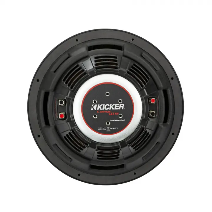 Kicker 48CWRT124 12-Inch CompRT 4-Ohm Dual 500 (Watts RMS) 1000