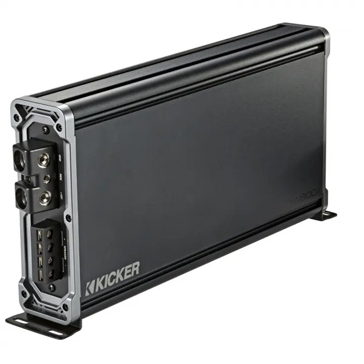 Kicker 46CXA18001 Car Audio Class D Amp Mono 3600W Peak Sub Amplifier