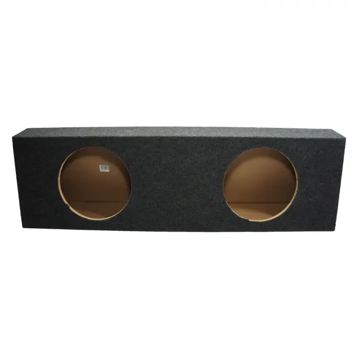 Dual 12" Subwoofer Regular Standard Cab Truck Sub Box Enclosure 5/8
