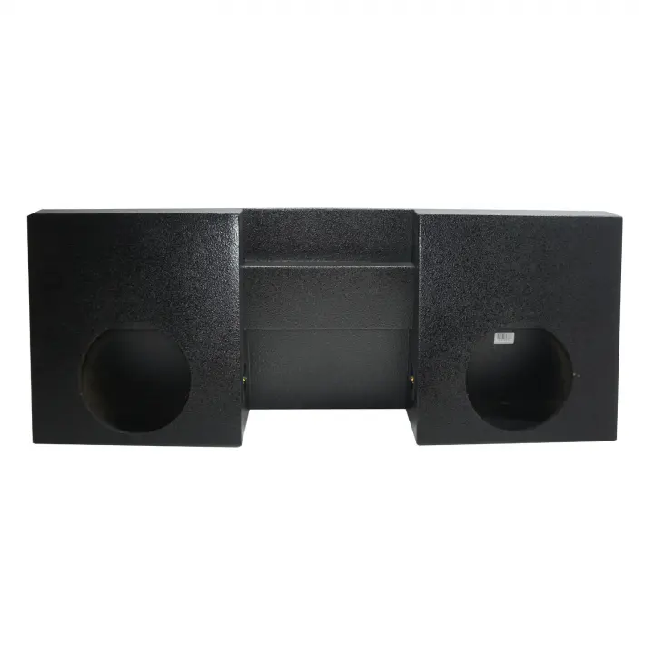 Toyota 0515 Double Cab Truck Dual 10" Sub Box Enclosure Rhino