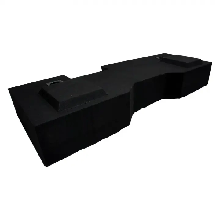 2014-2018 Chevy Silverado Double Cab Under-Seat Subwoofer Box – Single 10" Enclosure