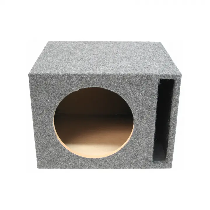 Car Audio Single 15" Vented Subwoofer Stereo Sub Box Ported Enclosure 3