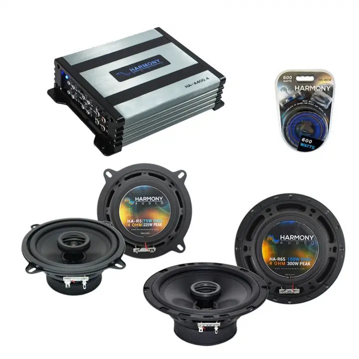 Harmony Audio Compatible with GMC S-15 C/K Pickup 1995-1998 Rear Pillar Factory Replacement Harmony HA-R46 Speakers