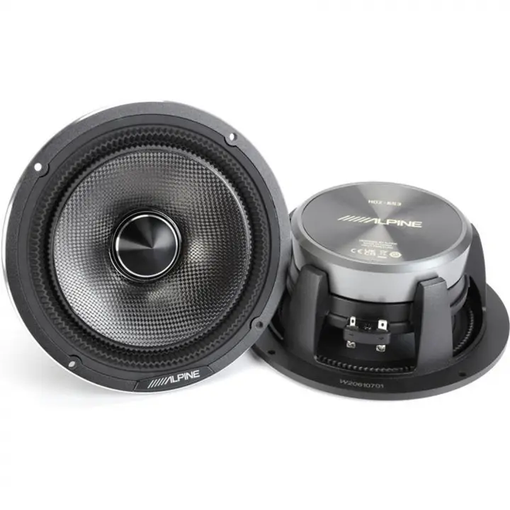 Alpine HDZ-653 Car Audio Status Hi-Res Series 100W RMS 6.5 Inch 3