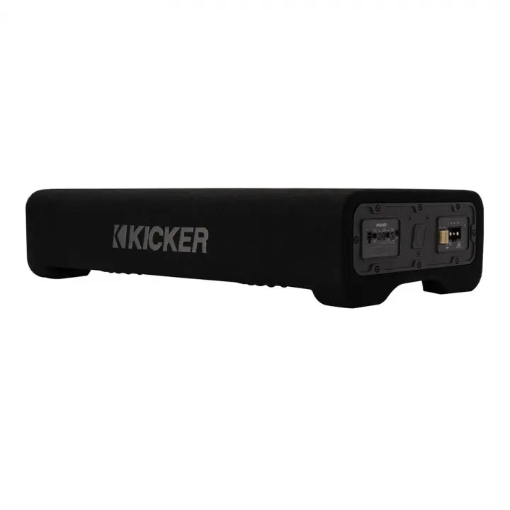 Kicker 49PTRTP12 CompRT Series 500-Watt RMS Powered Down-Firing 12 Inch Loaded Enclosure - Refurbished