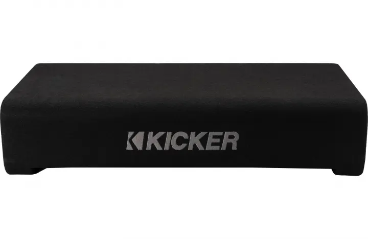 Kicker 49PTRTP12 CompRT Series 500-Watt RMS Powered Down-Firing 12 Inch Loaded Enclosure - Refurbished