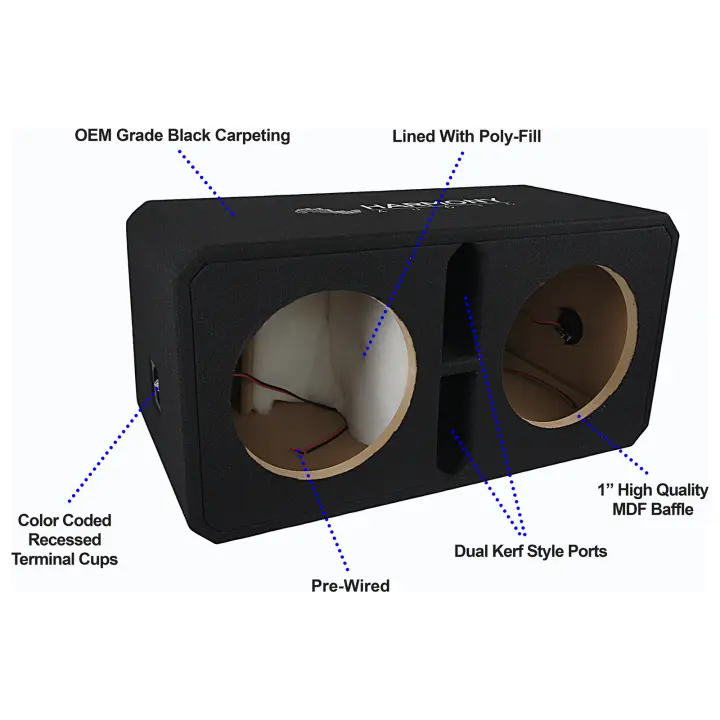 Harmony Audio HA-BV2X12E Dual 12