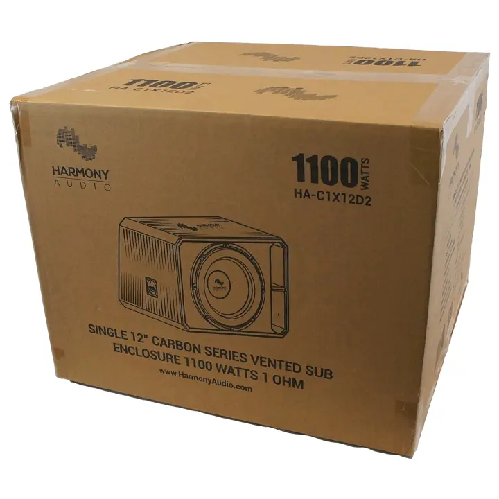 10 & ❝Harmony❞ COMPLETE BOX Harmony Audio HA-C1X12D2 Universal Single 12