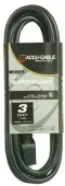 American DJ EC163-3 Ec163-3 3'blk,16/3gauge, Edison Extension Cable