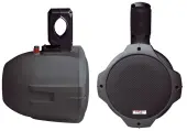 Pyle-Marine-Audio-PLMRB85-8-300-Watt-Two-Way-Black-Wake-Board-Speakers-Pair-image-1