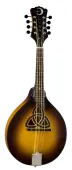 Luna-Folk-Trinity-A-Style-Mandolin-Acoustic-Guitar-w-Solid-Spruce-Top-Natural-Matte-Finish-BGM-TRI-A-image-1