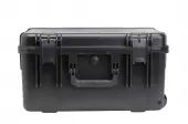 SKB Cases 3I-2015-MC24 Waterproof Mic Case - fits 24 Microphones w/ Storage Compartment & Whe...