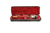 SKB Cases 3I-5014-44 Waterproof Injection Molded ATA Electric Bass Guitar Case with Wheels (3I501444)