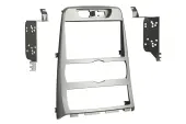 Metra 95-7336S Double-DIN Installation Dash Kit for 2010-Up Hyundai Genesis Goupe (Painted Silver)