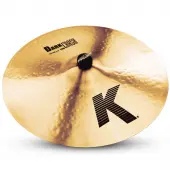 Zildjian K0904 18" K Zildjian Series Dark Crash Thin Drumset Cast Bronze Cymbal with Low Pitch and Long Sustain