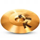 Zildjian K0998 20" K Custom Series Hybrid Ride Medium Drumset Cast Bronze Cymbal with Mid Sound and Large Bell Size