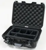 Gator Cases GU-1309-06-WPDV Black waterproof injection molded case with interior dimensions of 13...