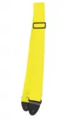 Peavey 2-Inch Fully Adjustable Nylon Yellow Accent Strap for Guitars (456240)