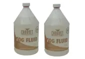(2) Two Chauvet DJ HDF One Gallon Platinum Thick Fog Machine Smoke Fluid