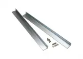 SKB Cases 3SKB-SR24 Zinc Plated Steel Support Rails for 24" Shock Racks Only (3SKBSR24)