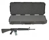 SKB 3I-4214-5B-L Waterproof Plastic 42.5" Case for High Standard AR-15 Style Semi-Auto Carbi...