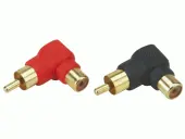 Install Bay RCAMRA-10 Mini Right Angle RCA Couplers Barrel Connector 10/Bag