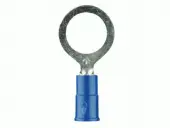 Install Bay 3MBVRT38 16/14 Ga 3/8 Inch Blue Vinyl Ring Terminal 100/Pack