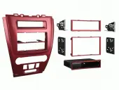 Metra 99-5821R Ford Fusion & Mercury Milan 2010 Single/Double Red DIN Dash Kit