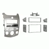 Metra 99-7338S Silver 2010-Up Kia Forte/Forte Koup Single or Double DIN Dash Kit