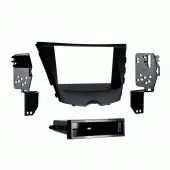 Metra 99-7350B 2012-Up Hyundai Veloster Single/Double DIN Dash Kit With Pocket