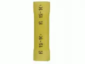 Install Bay YVBC Vinyl Butt Connectors Yellow Color 12/10 Gauge - 100 / Bag