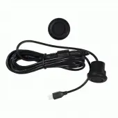 Install Bay Safety TE-RES Angled Rubber Bumper Replacement Parking Sensor w/ Waterproof Cable