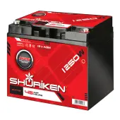 Shuriken SK-BT45 12V Rechargeable Battery – 1250W Power Cell with 45 Amp Hours