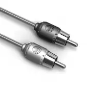 T-SPEC V8RCA-202 Compact Dual Twist Design Two-Channel 20 Feet RCA Audio Cable