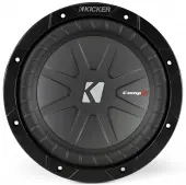 Kicker Audio CWR8 CompR 8" Car Sub Woofer Speaker 2-Ohm DVC 800-Watts Peak (40CWR82) - Limited Quantities