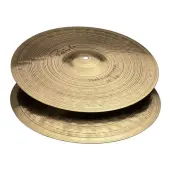 Paiste Signature Series Dark Crisp 14 Inch Hi-Hat Cymbals with Pronounced Stick Sound (4006414)