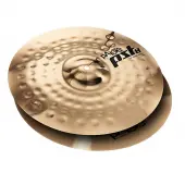 Paiste PST 8 14-Inch Reflector Rock Hat Cymbal Pair with Fairly Bright Sound Character (1803414)