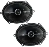 Kicker DSC68 6 x 8-Inch Speakers D-Series Coaxial (41DSC684)