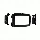 Metra 95-6521B 2014-Up Fiat 500L Double DIN Radio Bracket Matte Black Color